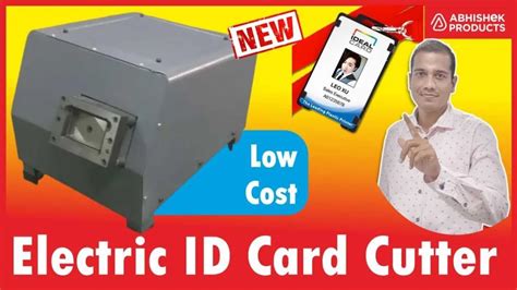 id card cutting machine India